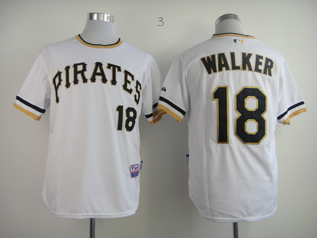 Men Pittsburgh Pirates #18 Walker White MLB Jerseys
